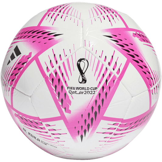 (ADID-H57787) Adidas Rihla World Cup Club Ball [WHITE,TMSHPN,BLACK]