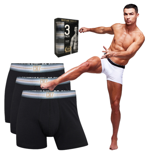 CR7 Underwear Cotton Blend Trunks (3 Pack)