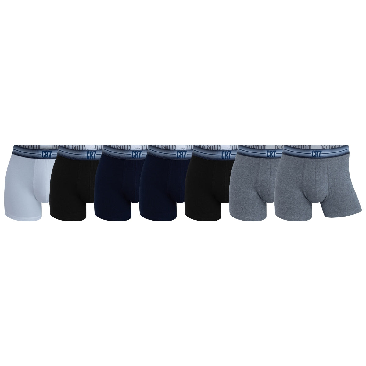 CR7 Underwear Cotton Blend Trunks 7 Pack Gift Box