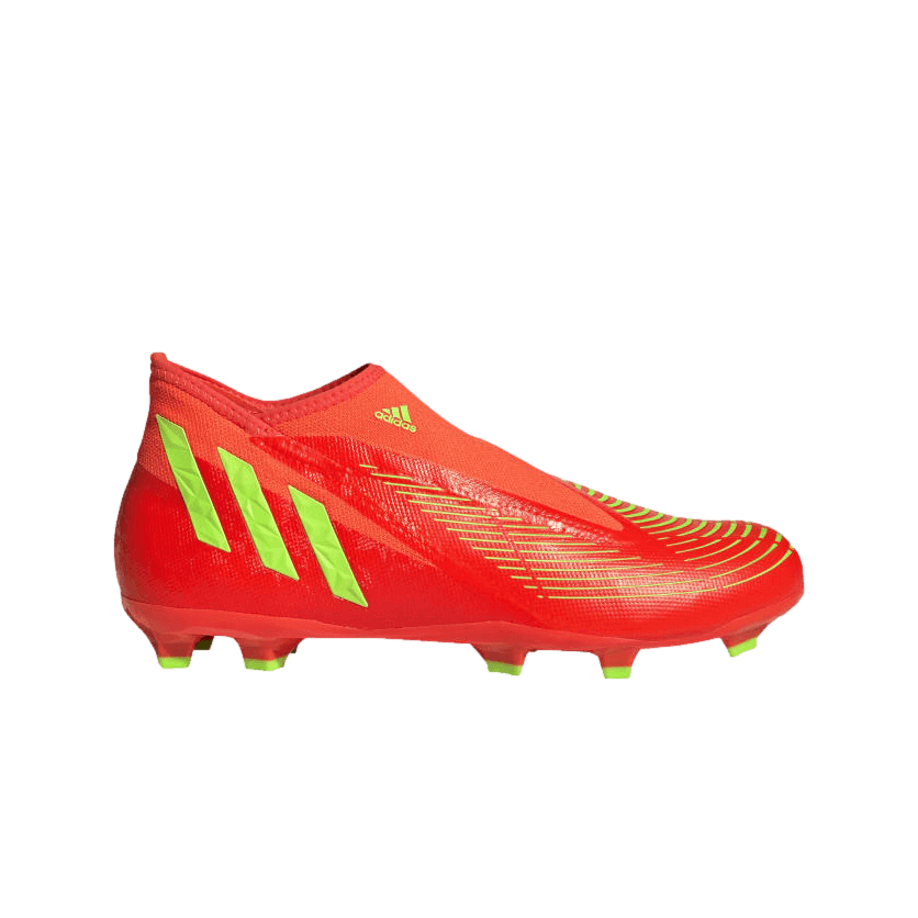 Adidas Predator Edge.3 Laceless Firm Ground Soccer Cleats - Red