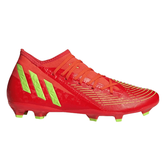 Adidas Predator Edge.3 Firm Ground Soccer Cleats - Red