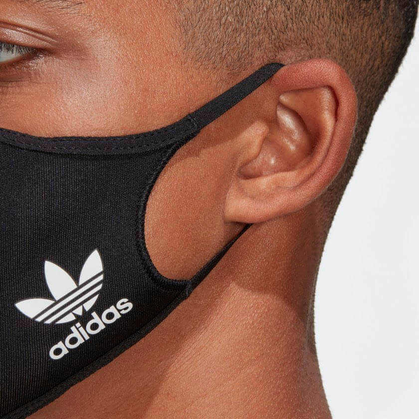 Adidas Face Covers 3 Pack XS/S