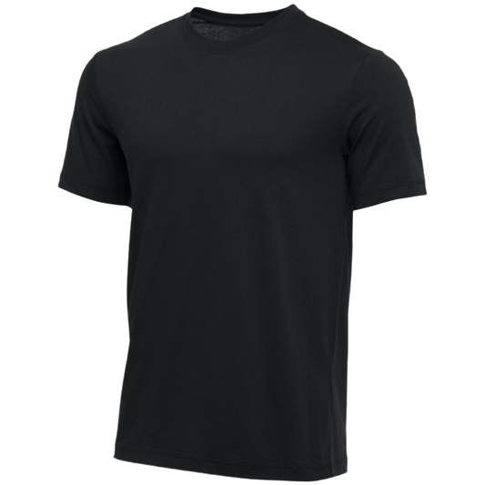 Nike Youth Cotton Crew S/S Tee - Black CJ1781-010