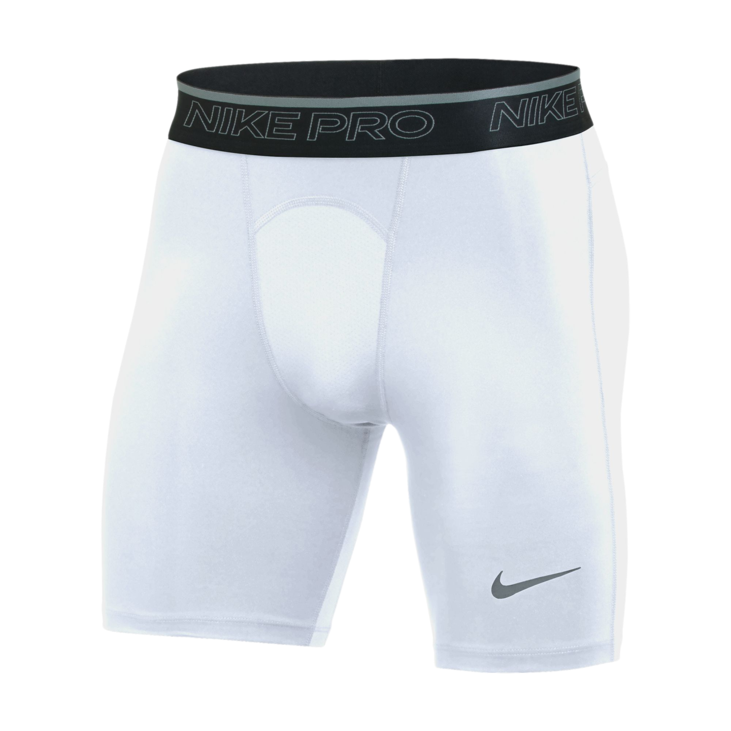 (NIKE-DH4762-100) Pantalones cortos de compresión Nike Pro [BLANCO/GRIS FRÍO]