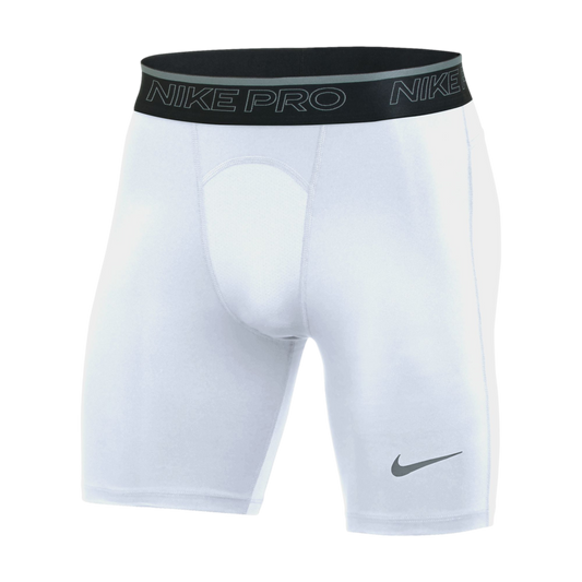 (NIKE-DH4762-100) Pantalones cortos de compresión Nike Pro [BLANCO/GRIS FRÍO]