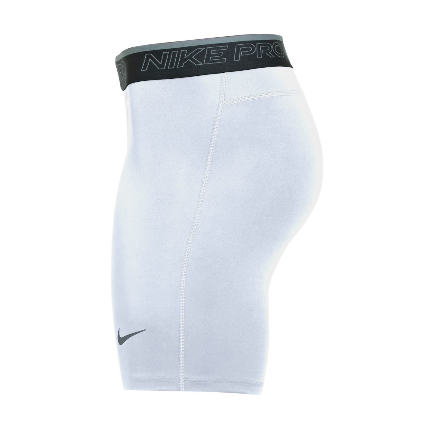 (NIKE-DH4762-100) Pantalones cortos de compresión Nike Pro [BLANCO/GRIS FRÍO]