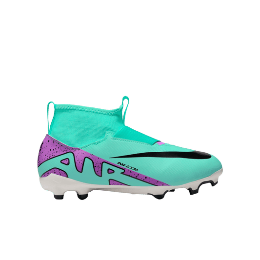 Botas de fútbol para terreno firme Nike Mercurial Superfly 9 Academy para jóvenes