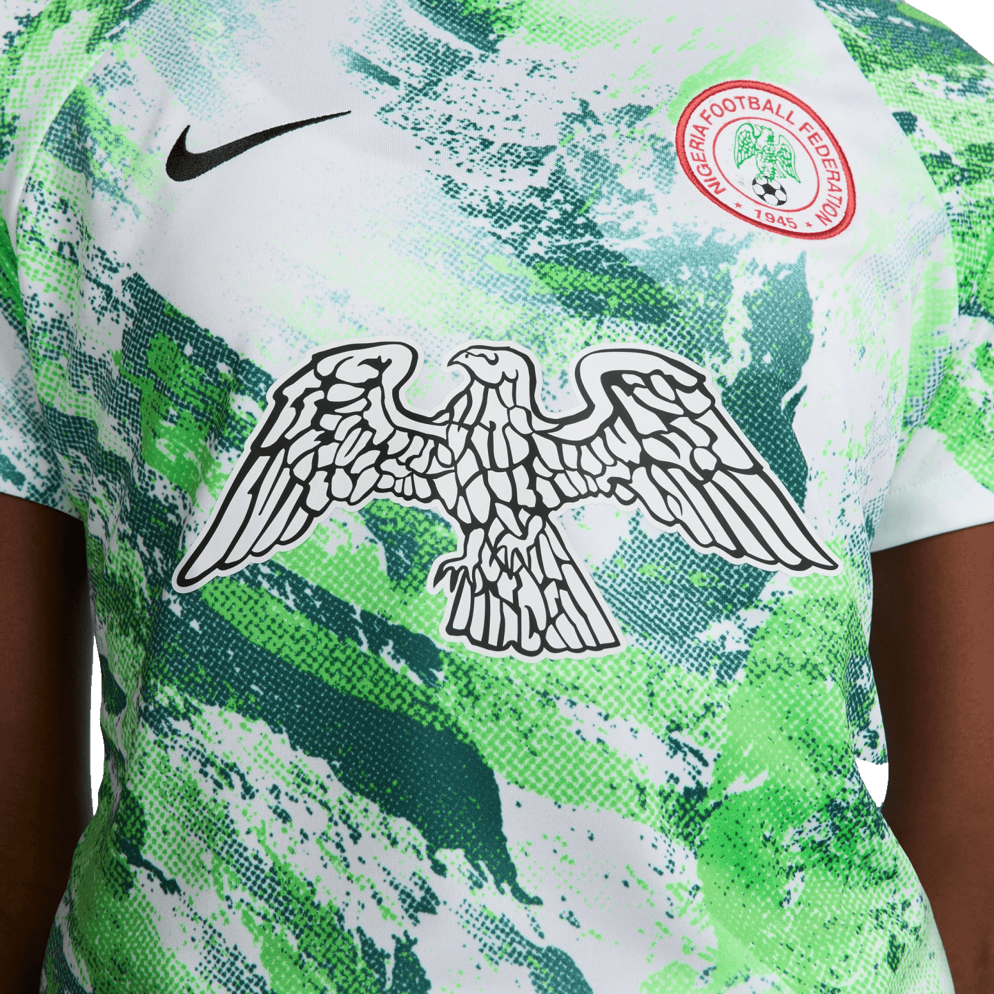 Camiseta Nike Nigeria Academy Pro para mujer para antes del partido