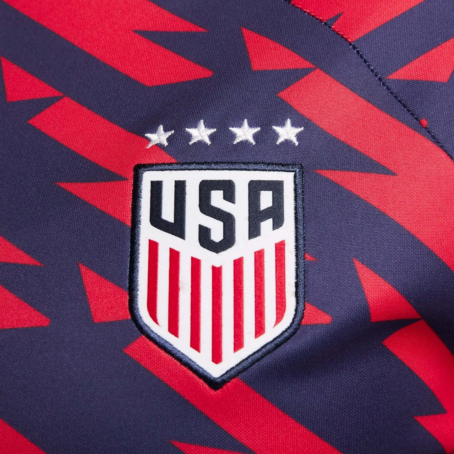 Camiseta prepartido Nike USA Academy Pro para mujer