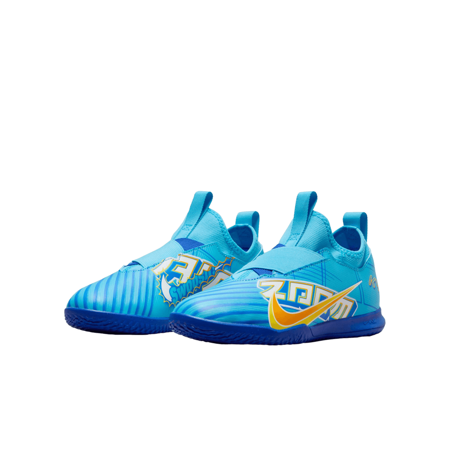 Zapatillas de fútbol sala Nike Mercurial Zoom Vapor 15 Club KM Mbappé para niños