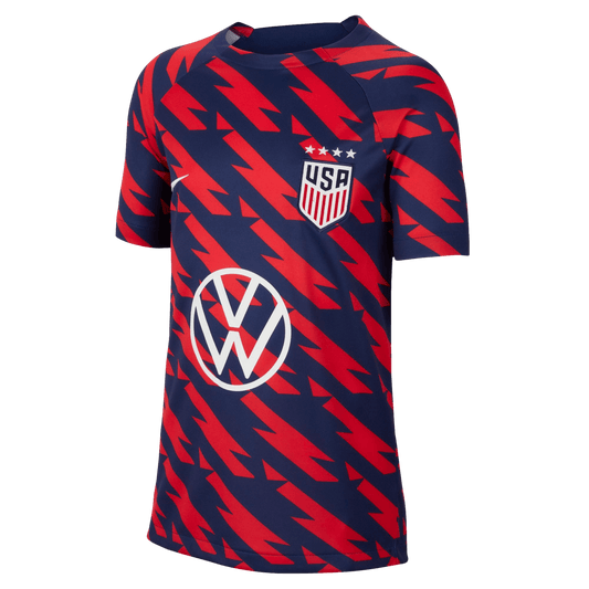 Nike USA Academy Pro Youth Pre-Match Jersey DV1898-689