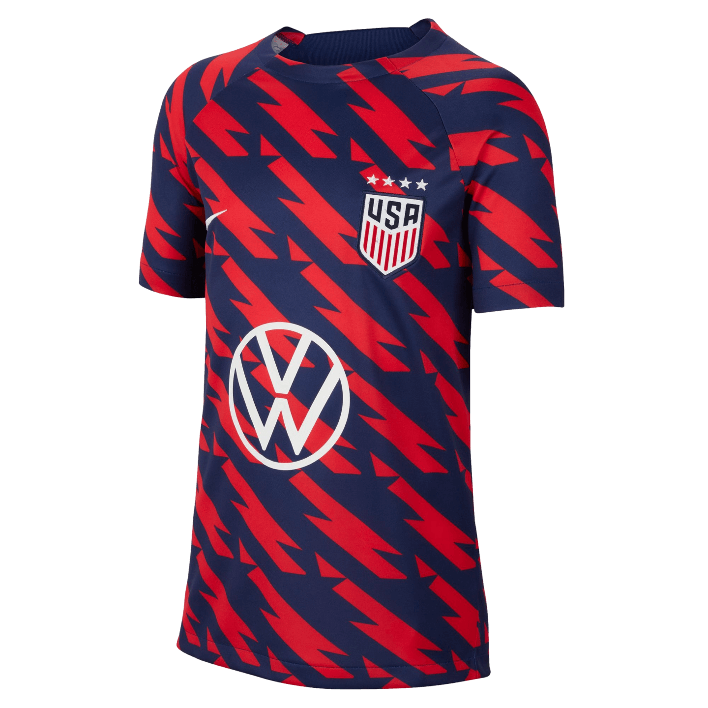 Camiseta prepartido Nike USA Academy Pro para jóvenes