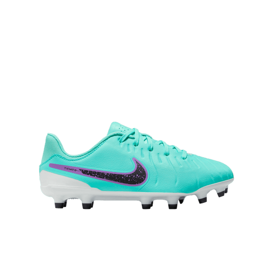 Botas de fútbol para terreno firme para jóvenes Nike Tiempo Legend 10 Academy