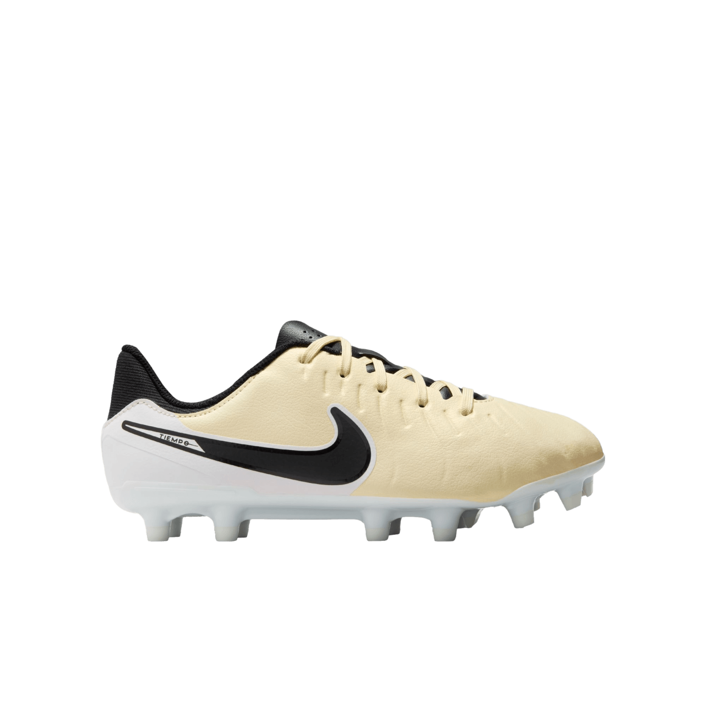 Botas de fútbol para terreno firme para jóvenes Nike Tiempo Legend 10 Academy