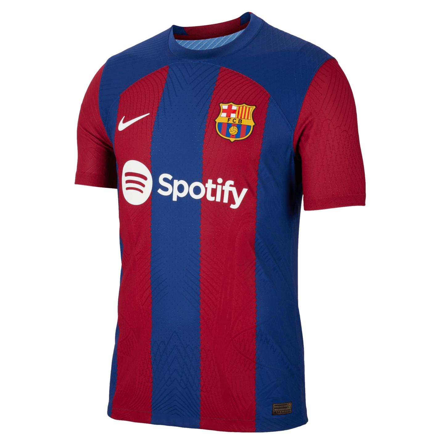 (NIKE-DX2615-456) Camiseta local auténtica del Barcelona 23/24 de Nike [AZUL REAL PROFUNDO/ROJO NOBLE/BLANCO] (lanzamiento el 5/6/23)