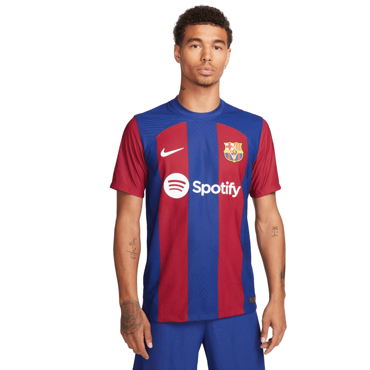 Camiseta de fútbol Nike Barcelona 23/24 Local Auténtica DX2615-456 Azul