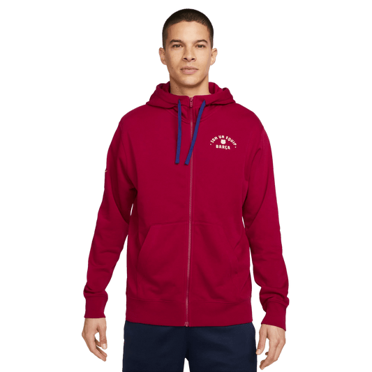 Nike Barcelona French Terry Full Zip Hoodie