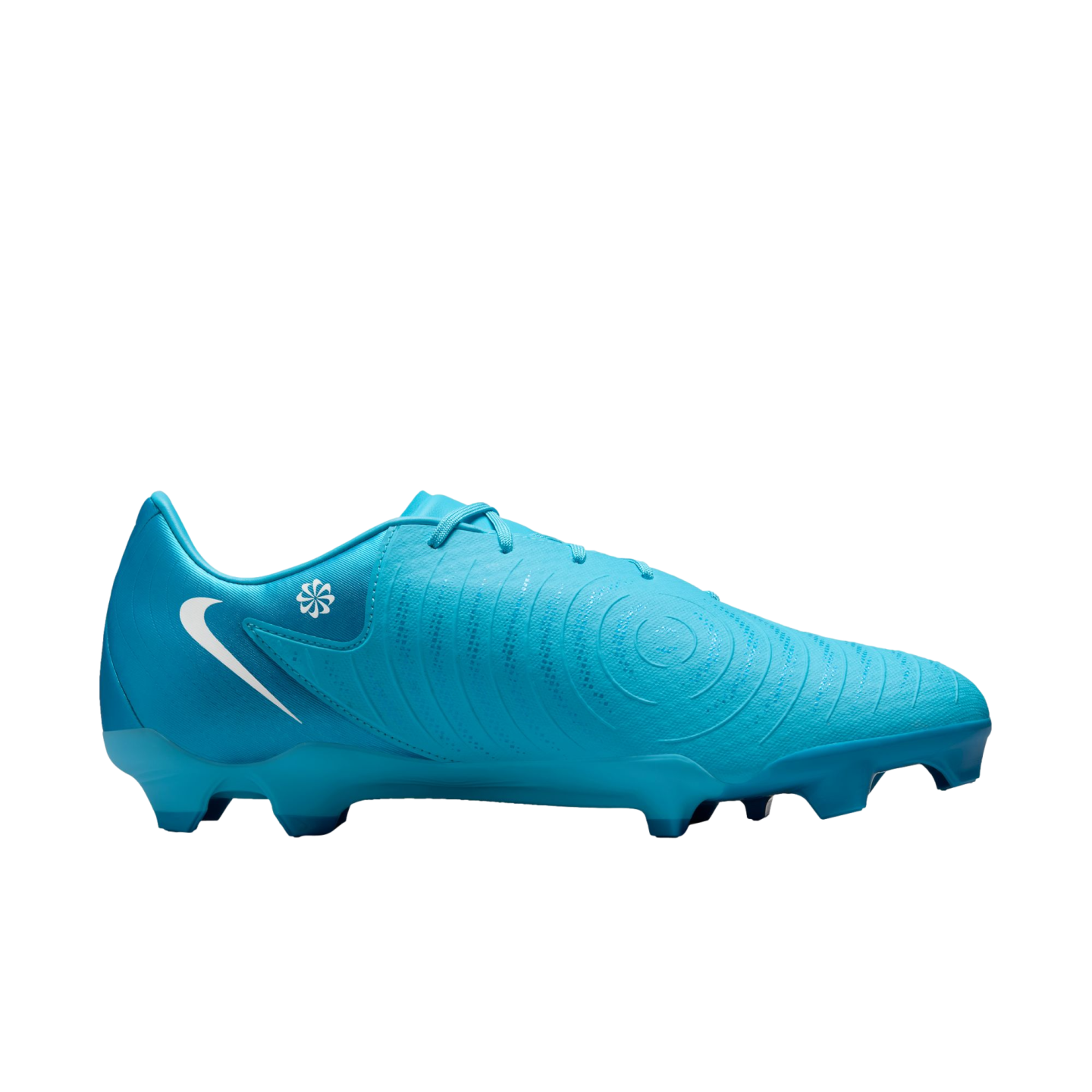 (NIKE-FD6723-400) Botas de fútbol para terreno firme Nike Phantom GX 2 Academy [FURIA AZUL/BLANCO] (lanzamiento el 22/7/24)