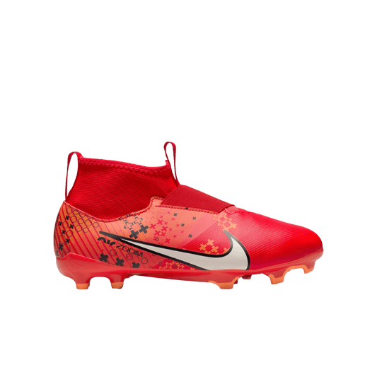 Botas de fútbol para terreno firme Nike Zoom Superfly Academy MDS para jóvenes