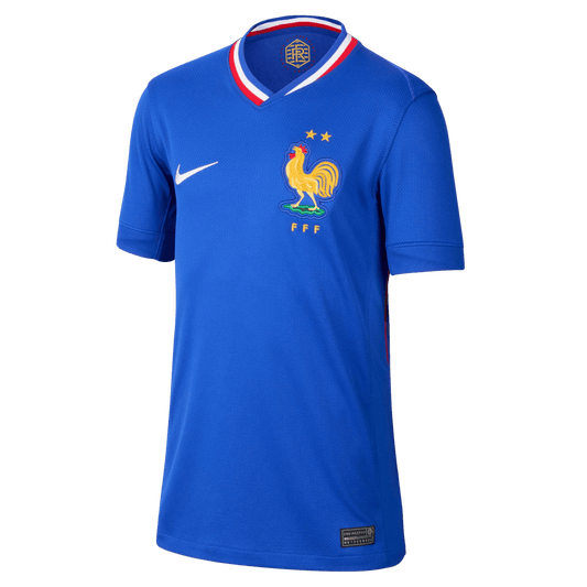 Nike France 2024 Youth Home Jersey