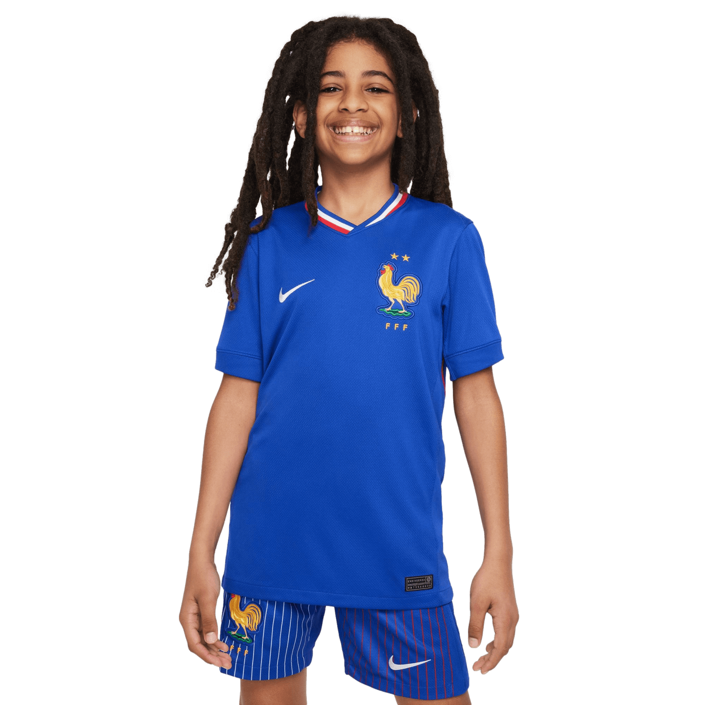 Camiseta local Nike Francia 2024 para jóvenes