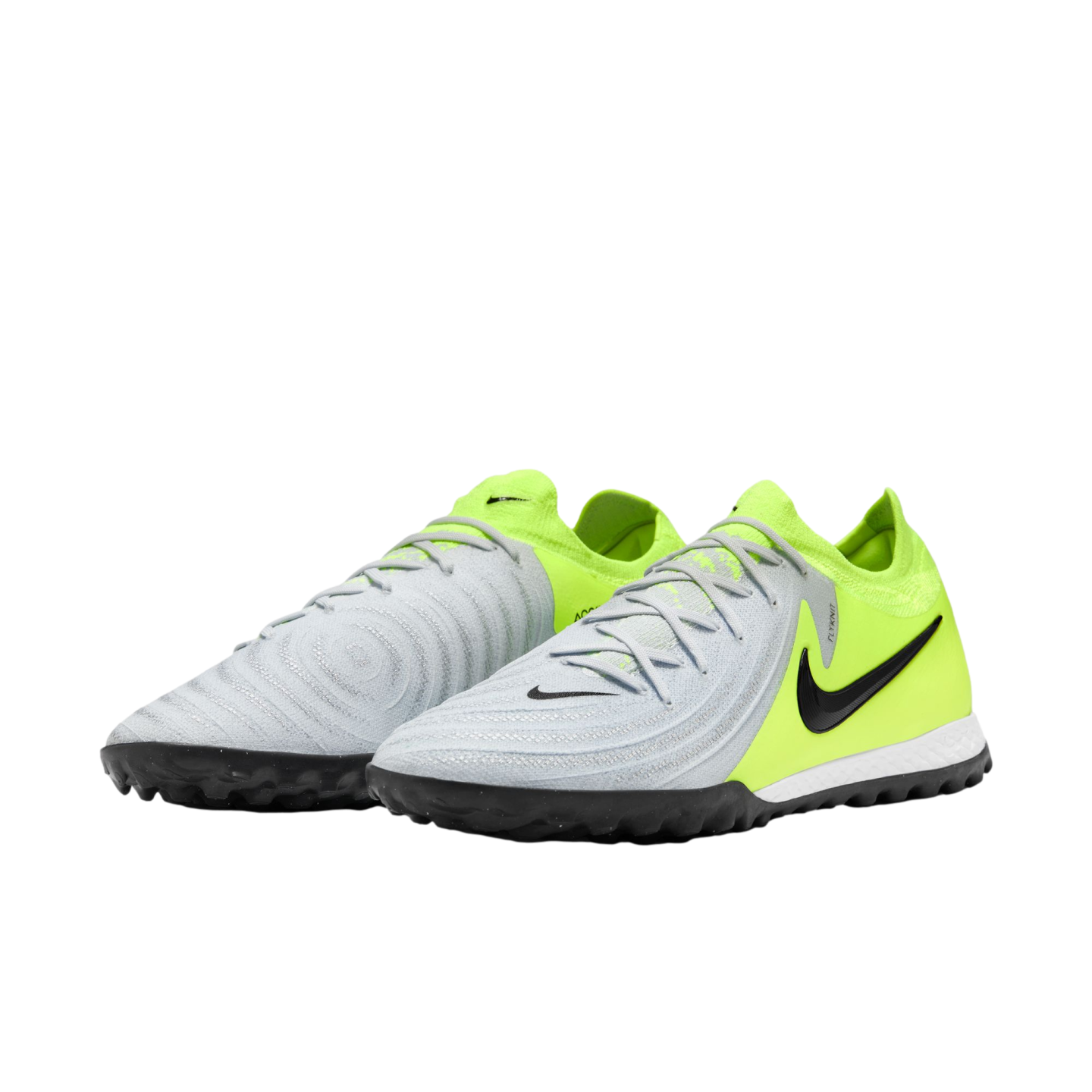 (NIKE-FJ2583-003) Zapatillas Nike Phantom GX 2 Pro Turf [PLATA METALIZADA/NEGRO VOLTIO] (Lanzamiento el 17/10/24)