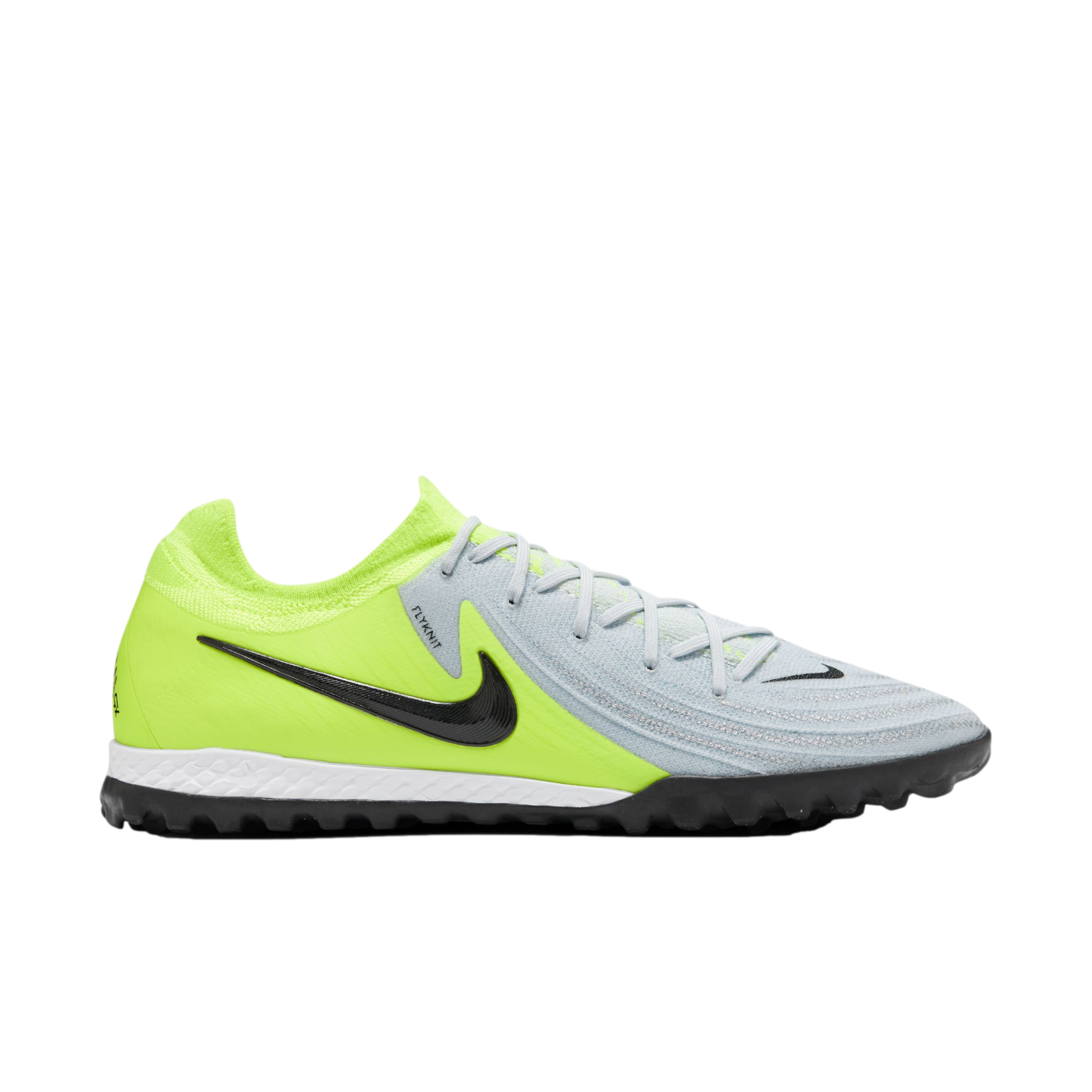 (NIKE-FJ2583-003) Zapatillas Nike Phantom GX 2 Pro Turf [PLATA METALIZADA/NEGRO VOLTIO] (Lanzamiento el 17/10/24)