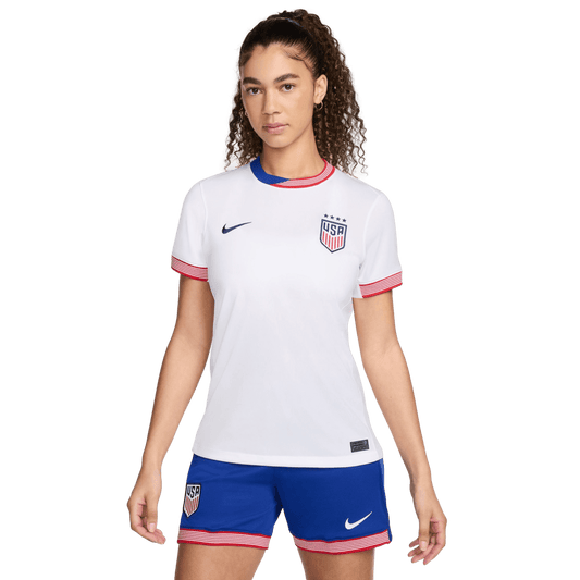 Camiseta local Nike USA 2024 4 estrellas para mujer