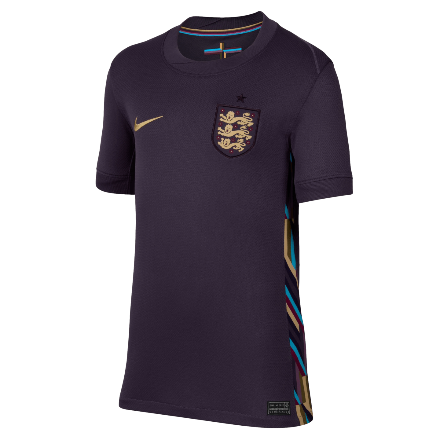 Camiseta de visitante juvenil Nike de Inglaterra 2024