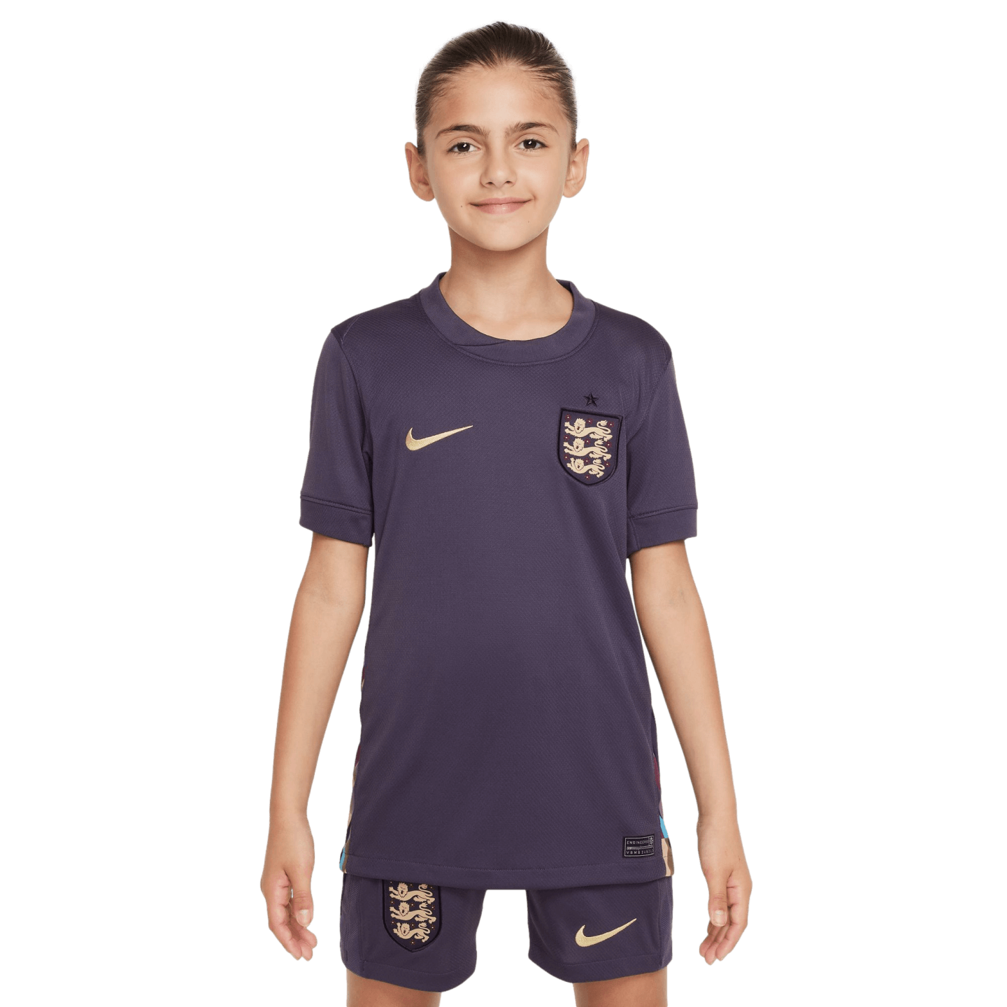 Camiseta de visitante juvenil Nike de Inglaterra 2024