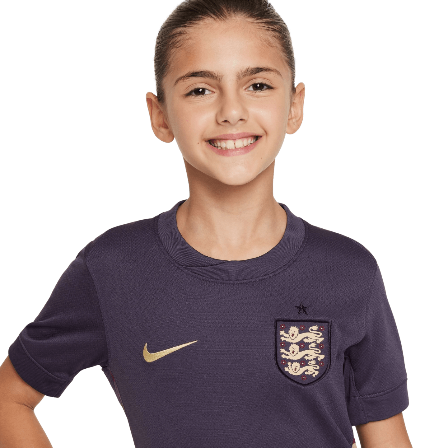 Camiseta de visitante juvenil Nike de Inglaterra 2024