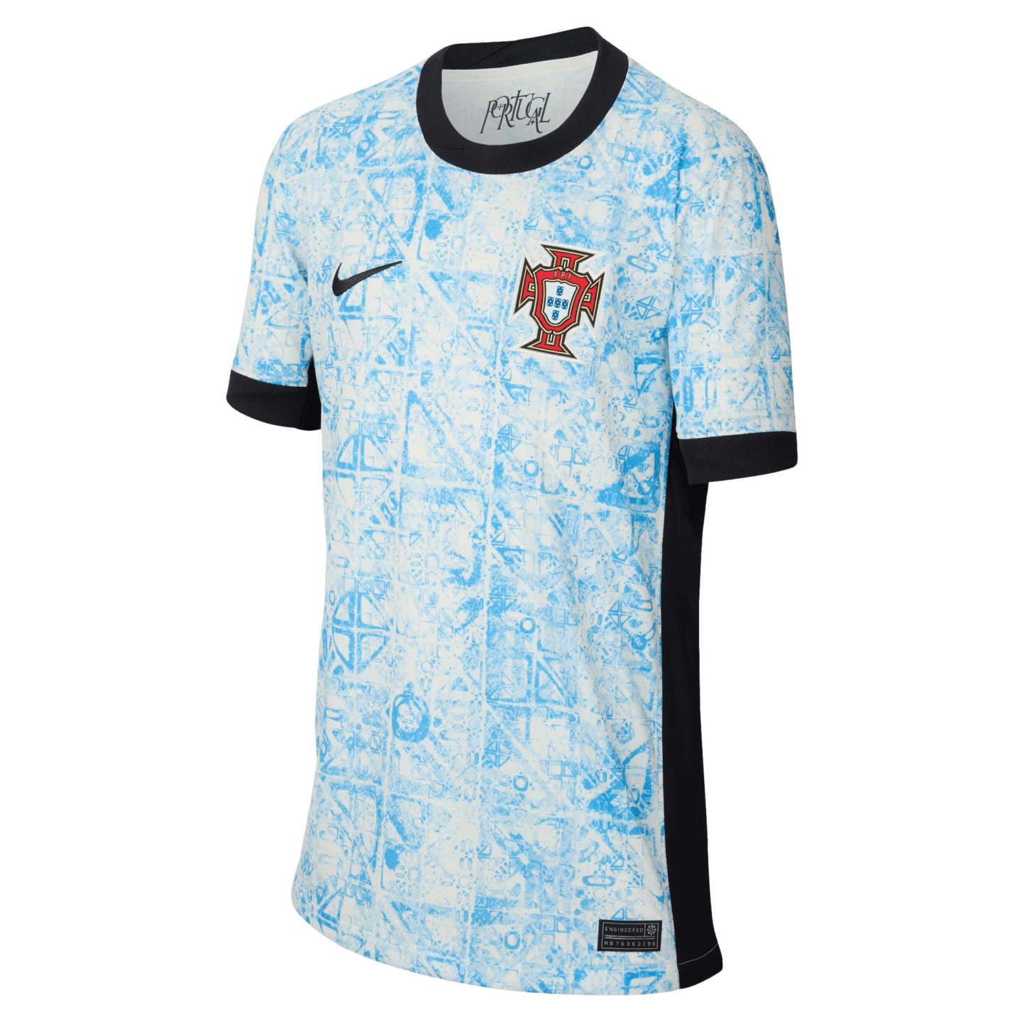 Camiseta de visitante juvenil Nike Portugal 2024