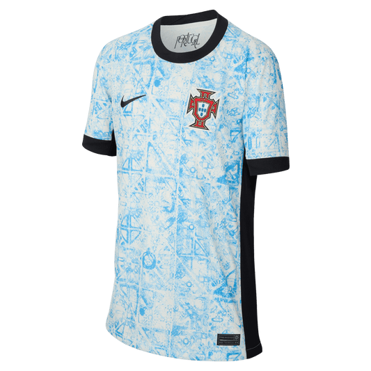 Camiseta de visitante juvenil Nike Portugal 2024