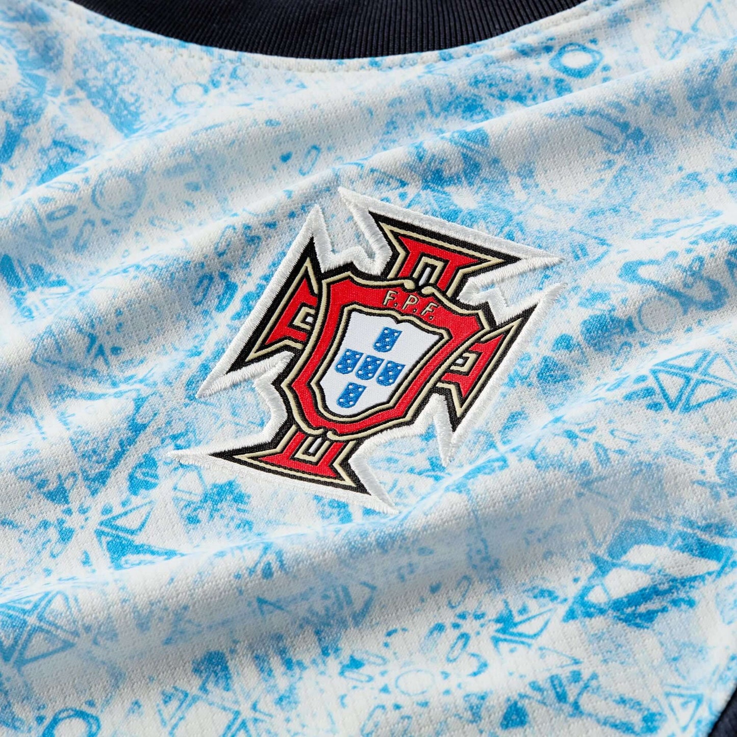 Camiseta de visitante juvenil Nike Portugal 2024