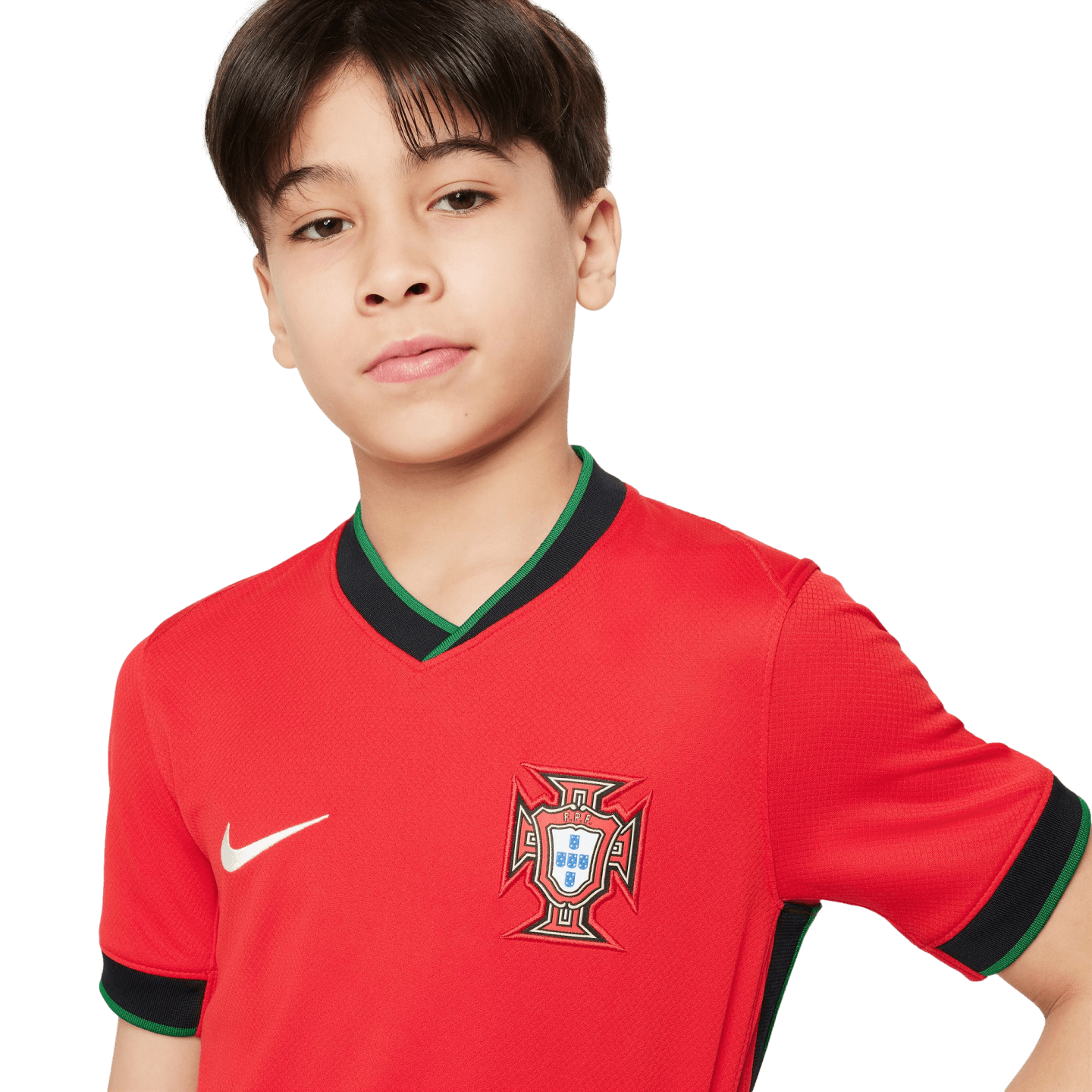 Nike Portugal 2024 Youth Home Jersey FJ4371-657