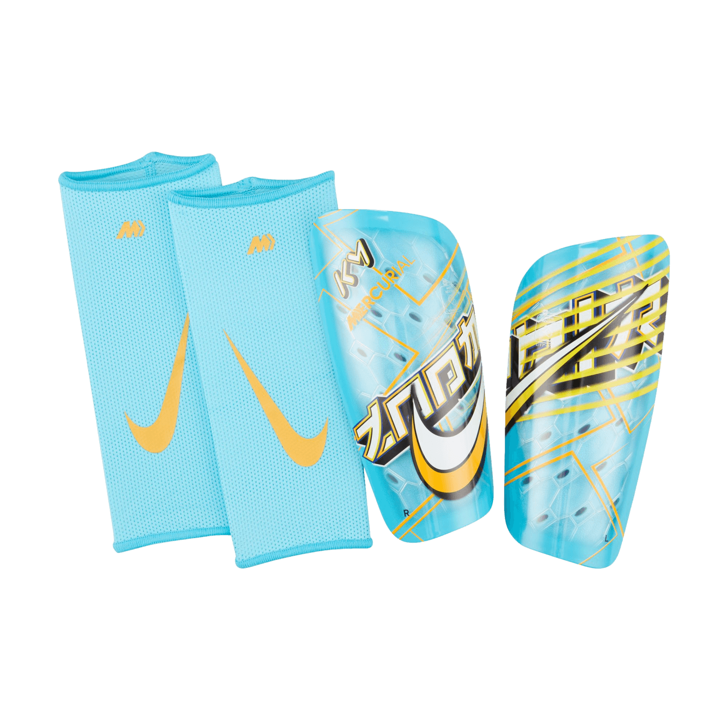 Nike Mercurial Lite KM Mbappe Shin Guards FJ4870-416