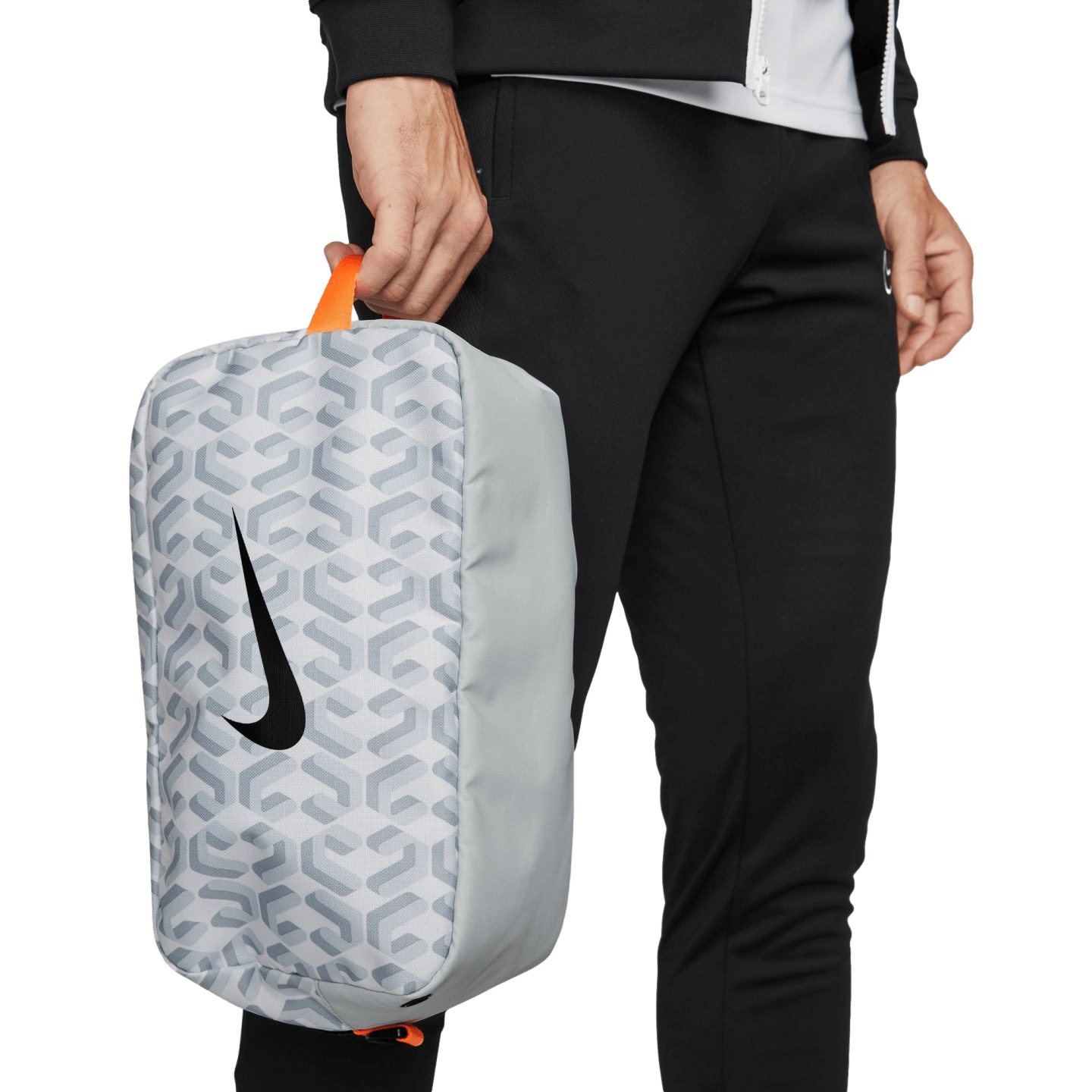 grey nike soccer bag