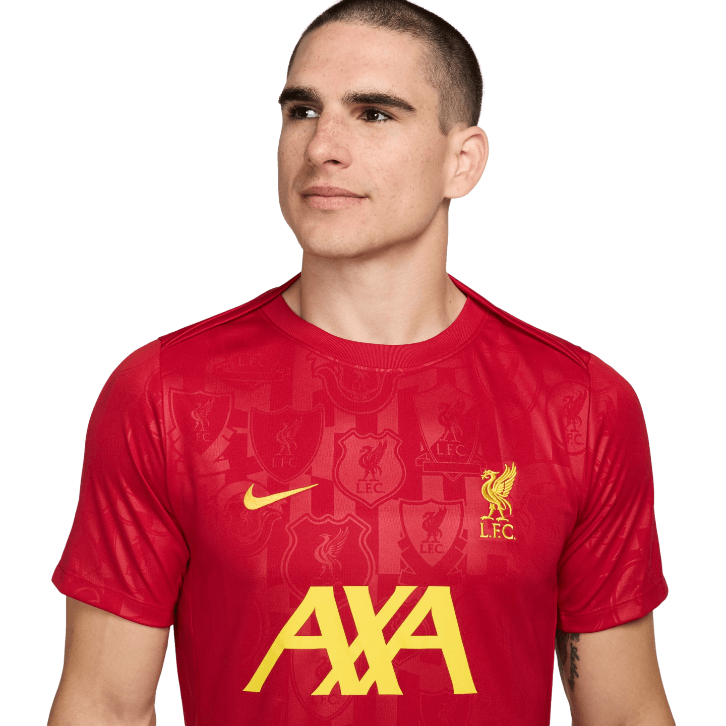 Camiseta Nike Liverpool Academy Pro para antes del partido