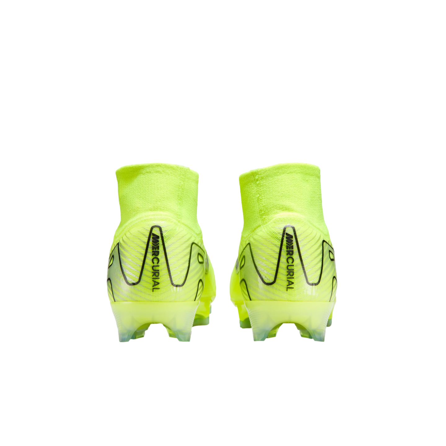 (NIKE-FQ1454-700) Botas de fútbol para terreno firme Nike Mercurial Superfly 10 Elite [VOLT/BLACK] (lanzamiento el 14/10/24)