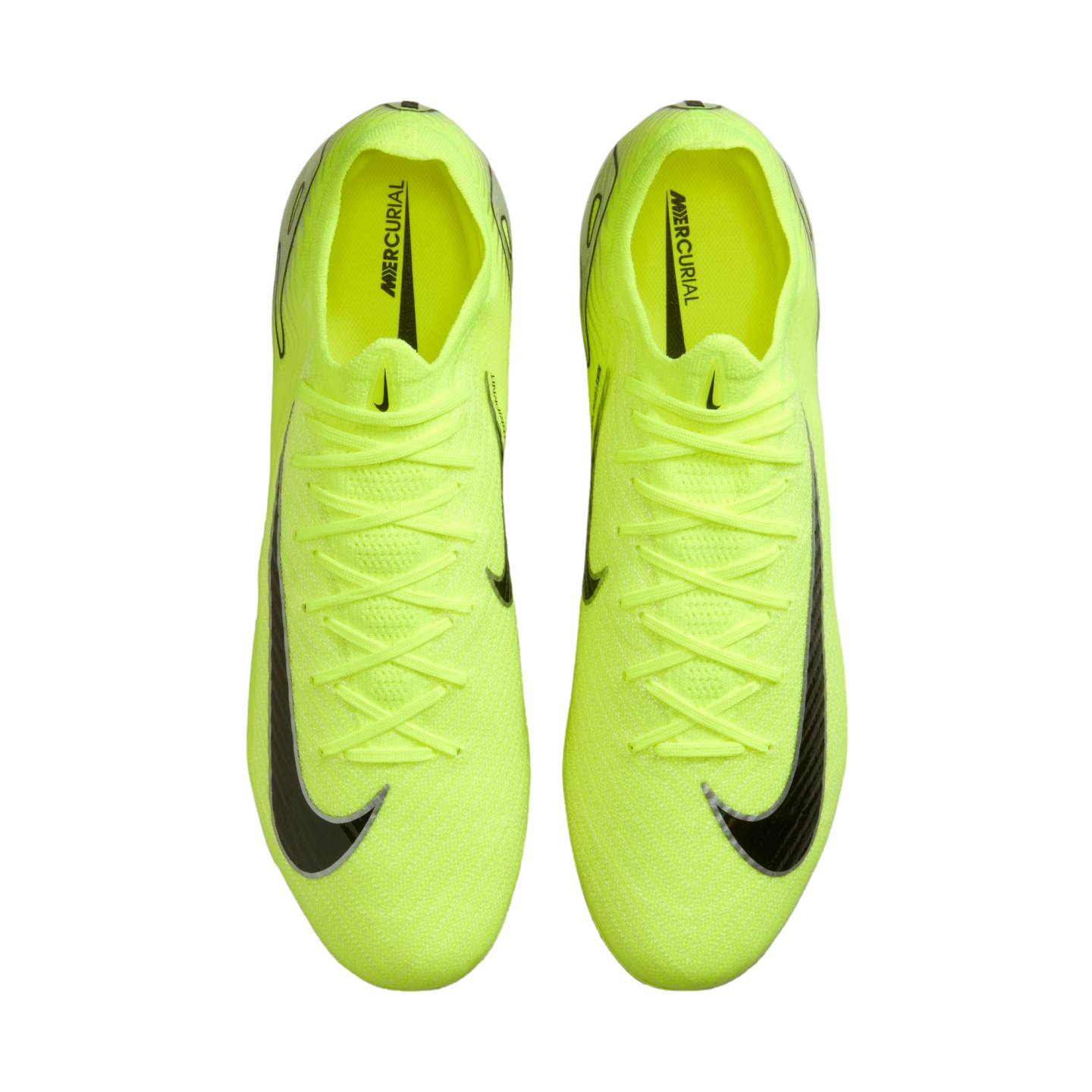 (NIKE-FQ1457-700) Botas de fútbol para terreno firme Nike Mercurial Vapor 16 Elite [VOLT/BLACK] (lanzamiento el 14/10/24)