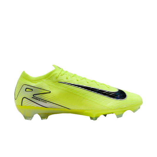 (NIKE-FQ1457-700) Botas de fútbol para terreno firme Nike Mercurial Vapor 16 Elite [VOLT/BLACK] (lanzamiento el 14/10/24)