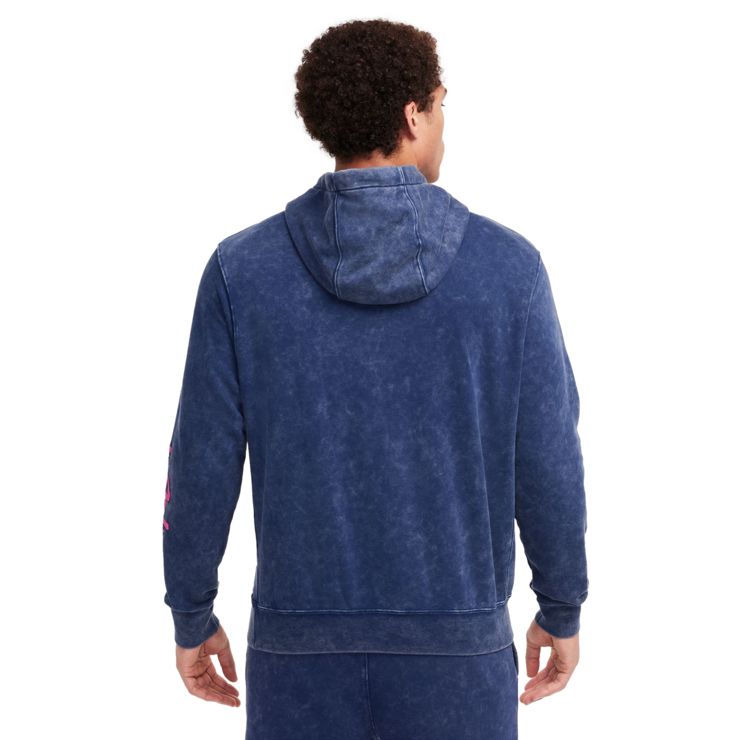 (NIKE-FQ3093-492) Sudadera con capucha Nike Atletico Madrid Club [BLUE VOID/PINK GLOW] (lanzamiento el 1/9/24)