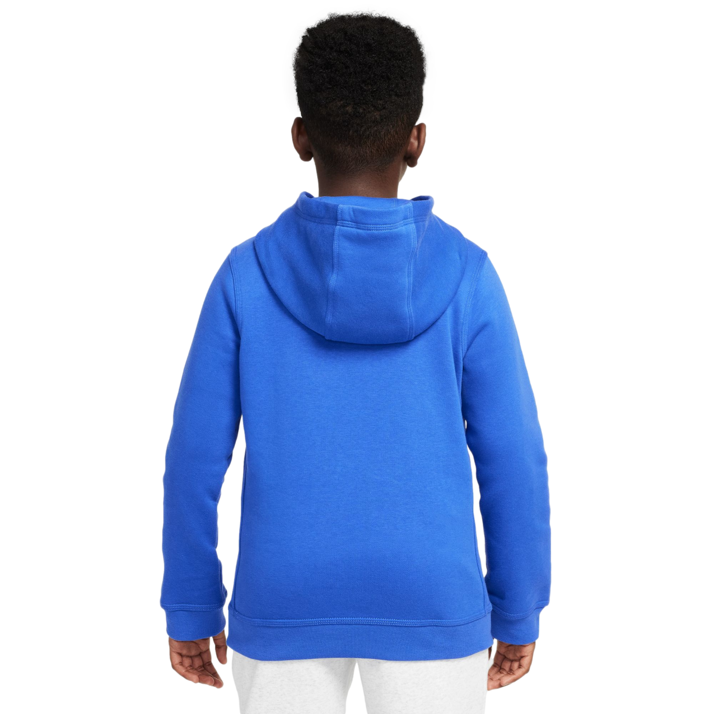 (NIKE-FQ3449-405) Sudadera con capucha juvenil Nike Barcelona Club [HYPER ROYAL/LIME BLAST] (lanzamiento el 1/9/24)