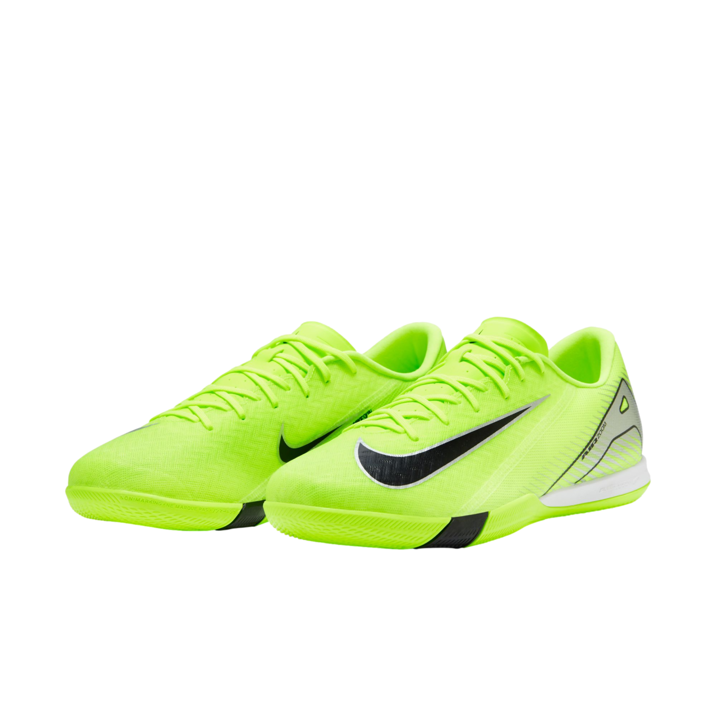 (NIKE-FQ8434-700) Zapatillas de fútbol sala Nike Mercurial Vapor 16 Academy [VOLT/BLACK] (lanzamiento el 17/10/24)