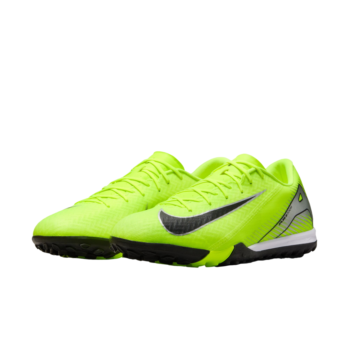 (NIKE-FQ8449-700) Zapatillas de fútbol Nike Mercurial Vapor 16 Academy Turf [VOLT/BLACK] (lanzamiento el 17/10/24)