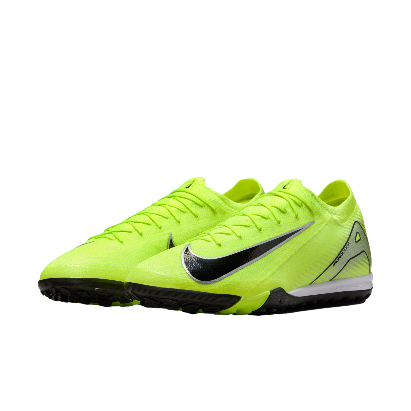 (NIKE-FQ8687-700) Zapatillas Nike Mercurial Vapor 16 Pro Turf [VOLT/BLACK] (lanzamiento el 17/10/24)