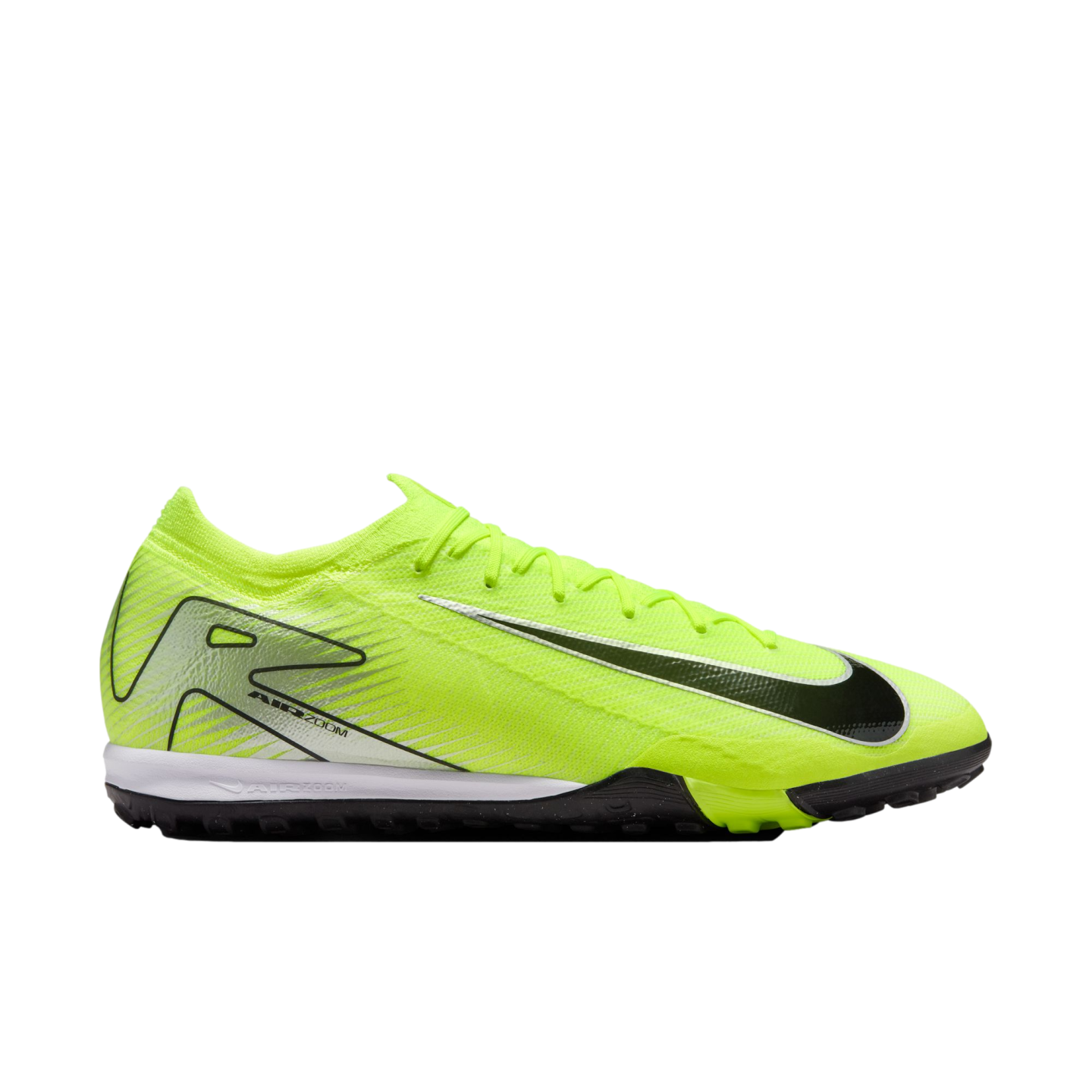 (NIKE-FQ8687-700) Zapatillas Nike Mercurial Vapor 16 Pro Turf [VOLT/BLACK] (lanzamiento el 17/10/24)