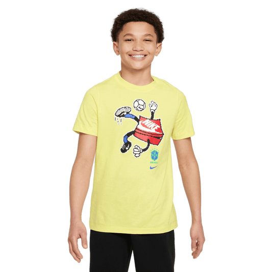 Camiseta juvenil Nike Brazil Shoebox Character