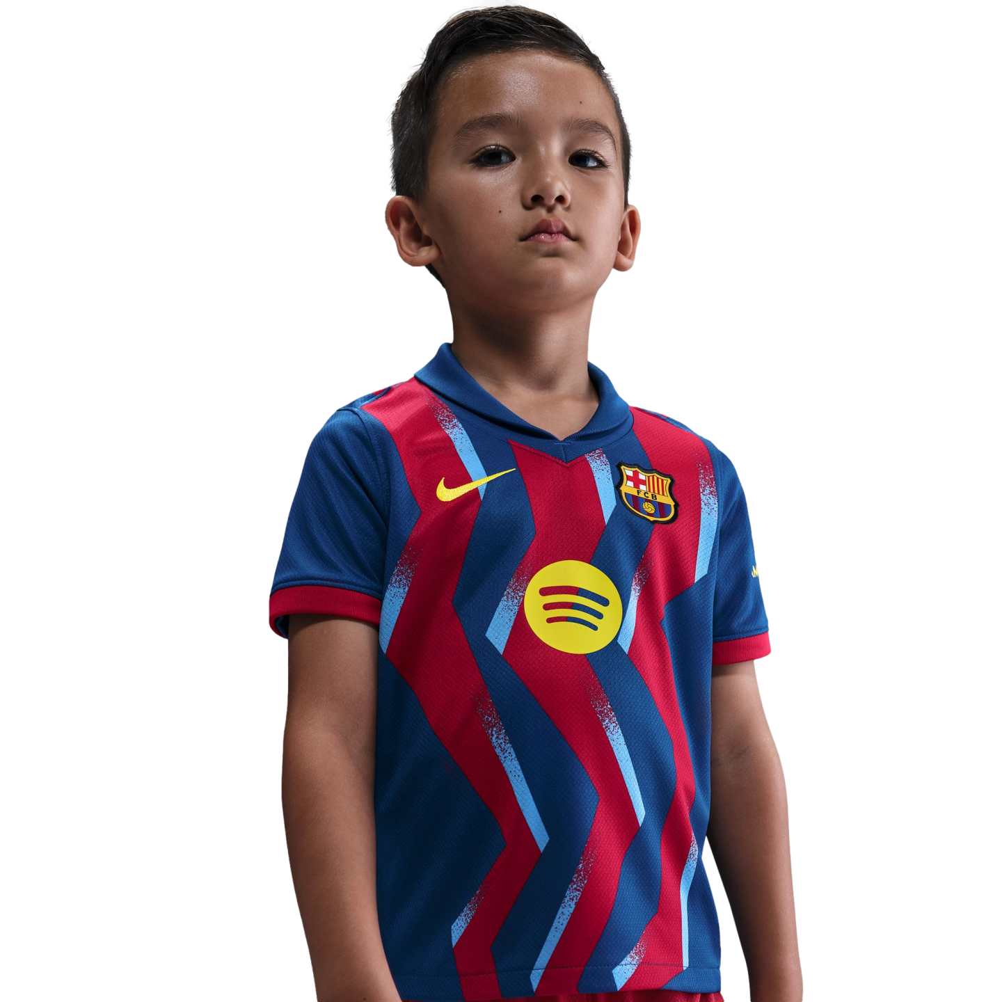 Nike Barcelona 25/26 El Classico Little Kids Fourth Mini Kit