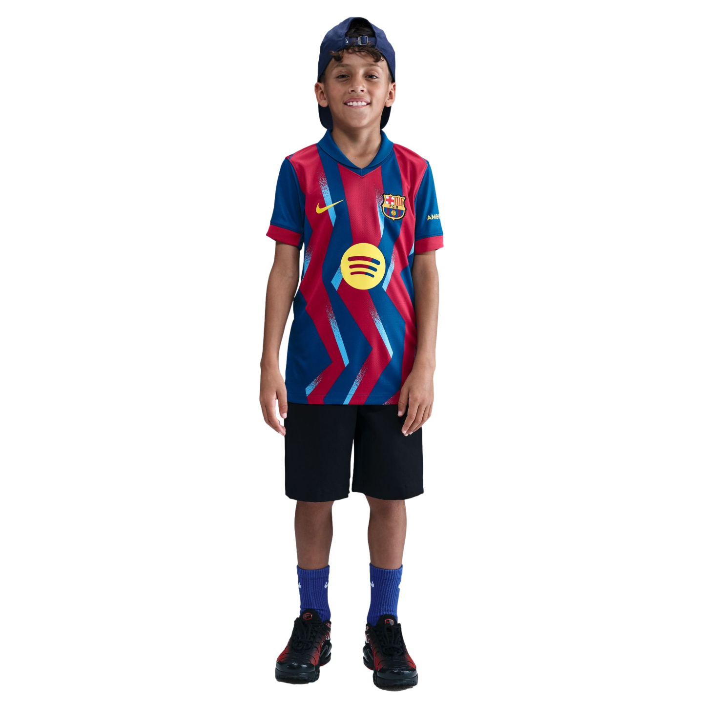 Nike Barcelona 25/26 El Classico Youth Fourth Jersey